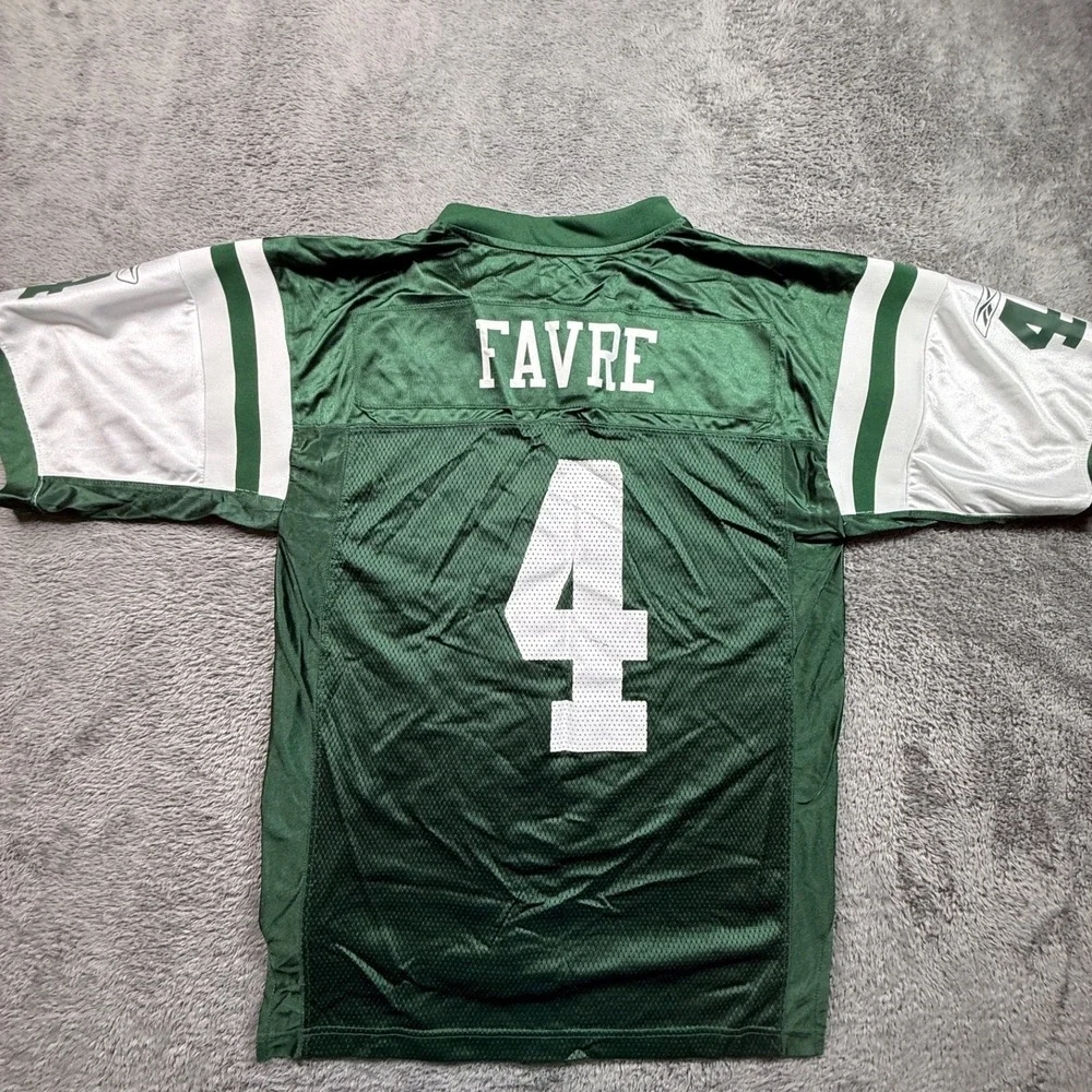 Brett Favre New York Jets Jersey Reebok NFL On Field Football Jersey Mens M